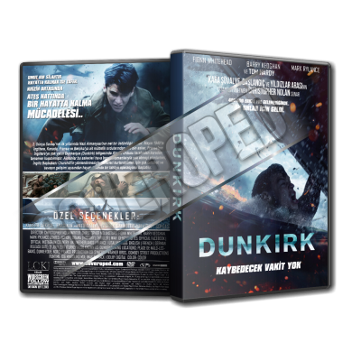 Dunkirk V3 2017 Cover Tasarımı (Dvd cover)